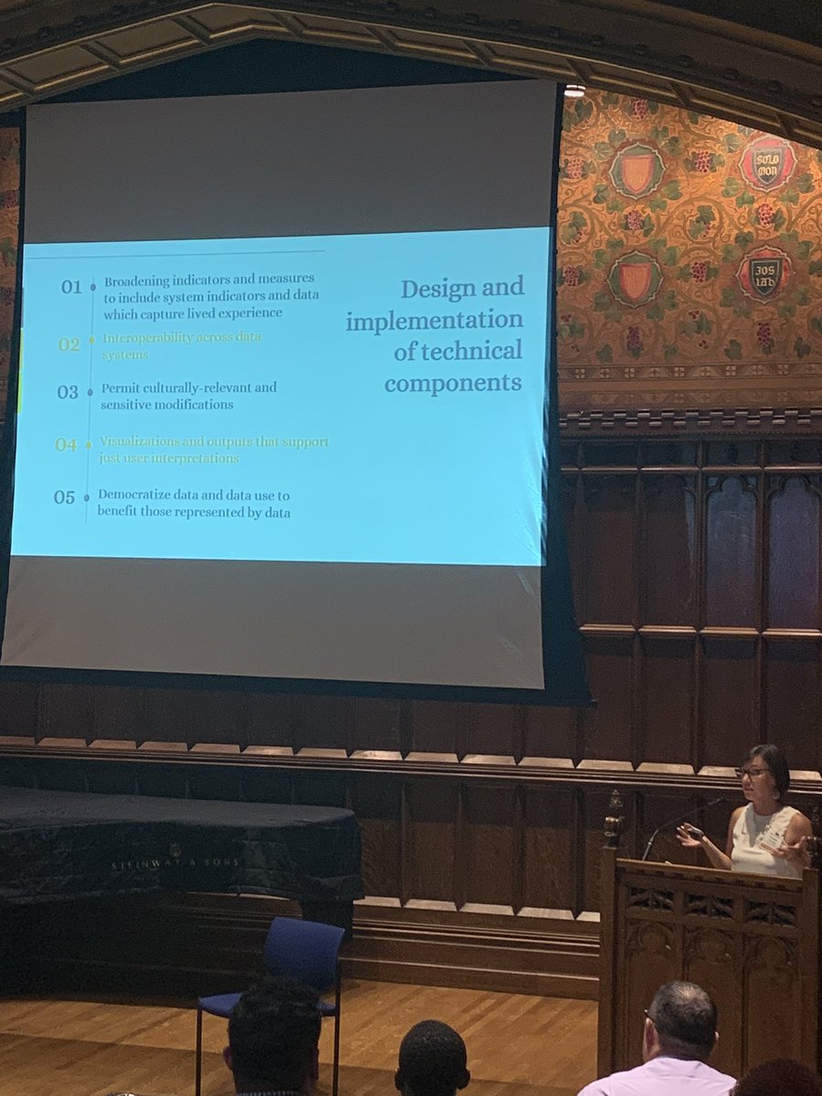 MsDelcourt's tweet photo. Really enjoyed hearing from Dr. Elizabeth Farley-Ripple @FarleyRipple this morning on why Data Matters and how researchers can better center the needs and interests of students and other school and community stakeholders. #ELDA2023 @TeachersCollege https://t.co/uYcKlMSMOm