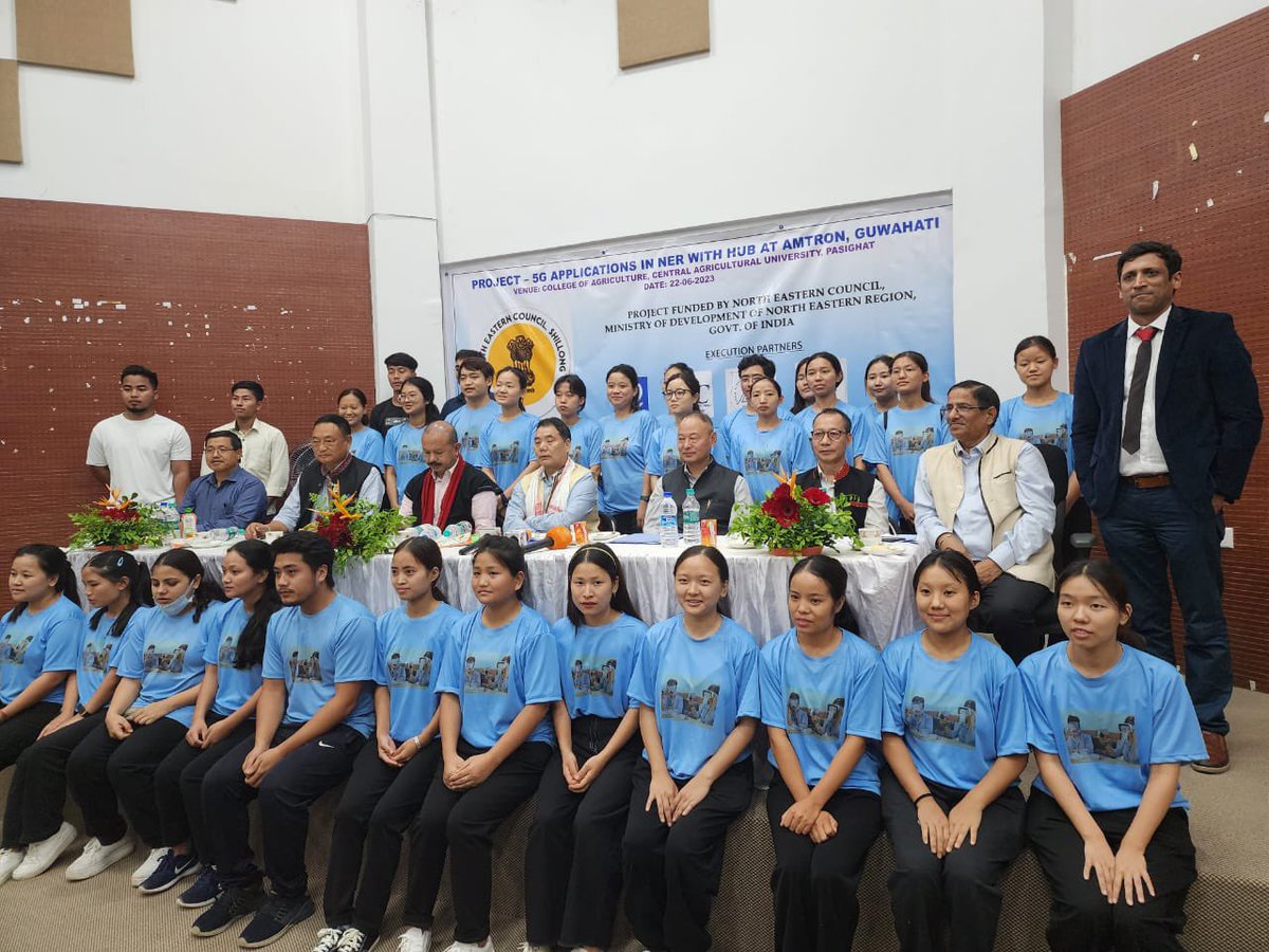 MosesChalai's tweet photo. @NEC_GoI yesterday deployed 5G Healthcare Use Cases @ Pasighat, Arunachal Pradesh implemented by @Amtron_AEDCL with support of @MDoNER_India @DoT_India 
Major leap for Industry 4.0 in NER, India, revolutionising community healthcare. Health Minister, AP as Chief Guest https://t.co/ZtBgtm3Hs1