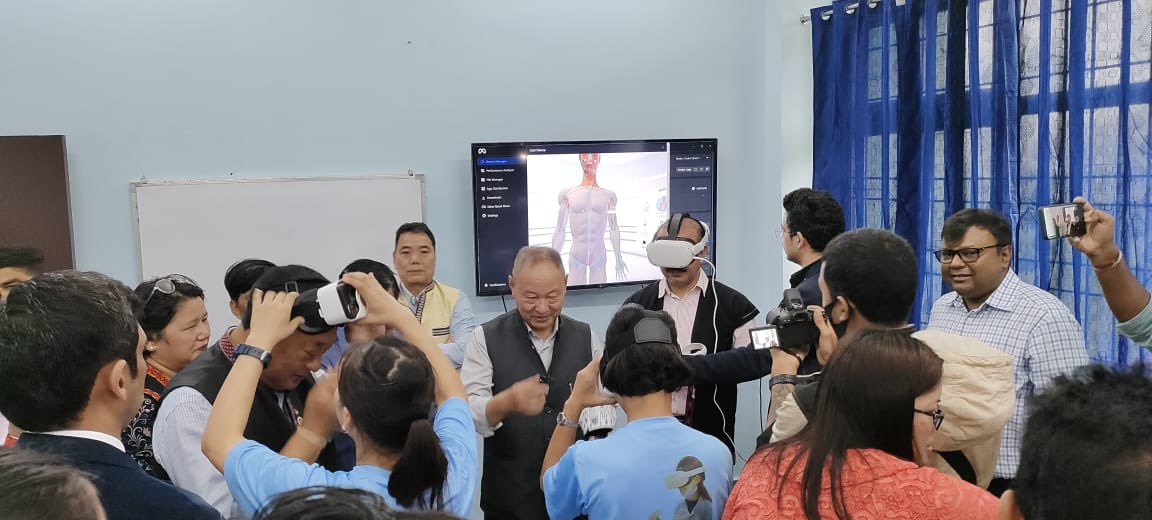 MosesChalai's tweet photo. @NEC_GoI yesterday deployed 5G Healthcare Use Cases @ Pasighat, Arunachal Pradesh implemented by @Amtron_AEDCL with support of @MDoNER_India @DoT_India 
Major leap for Industry 4.0 in NER, India, revolutionising community healthcare. Health Minister, AP as Chief Guest https://t.co/ZtBgtm3Hs1