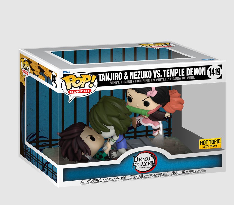 pop_holmes's tweet photo. Preorder Hot Topic Tanjiro &amp; Nezuko vs Temple demon Moment Link> https://t.co/blqV1WyrGZ

#ad #Demonslayer #Tanjiro #Nezuko #TempleDemon #Anime #Funko #FunkoPop #Pop #Collectibles #PopVinyl #PopHolmes https://t.co/2D5AKYKdDW