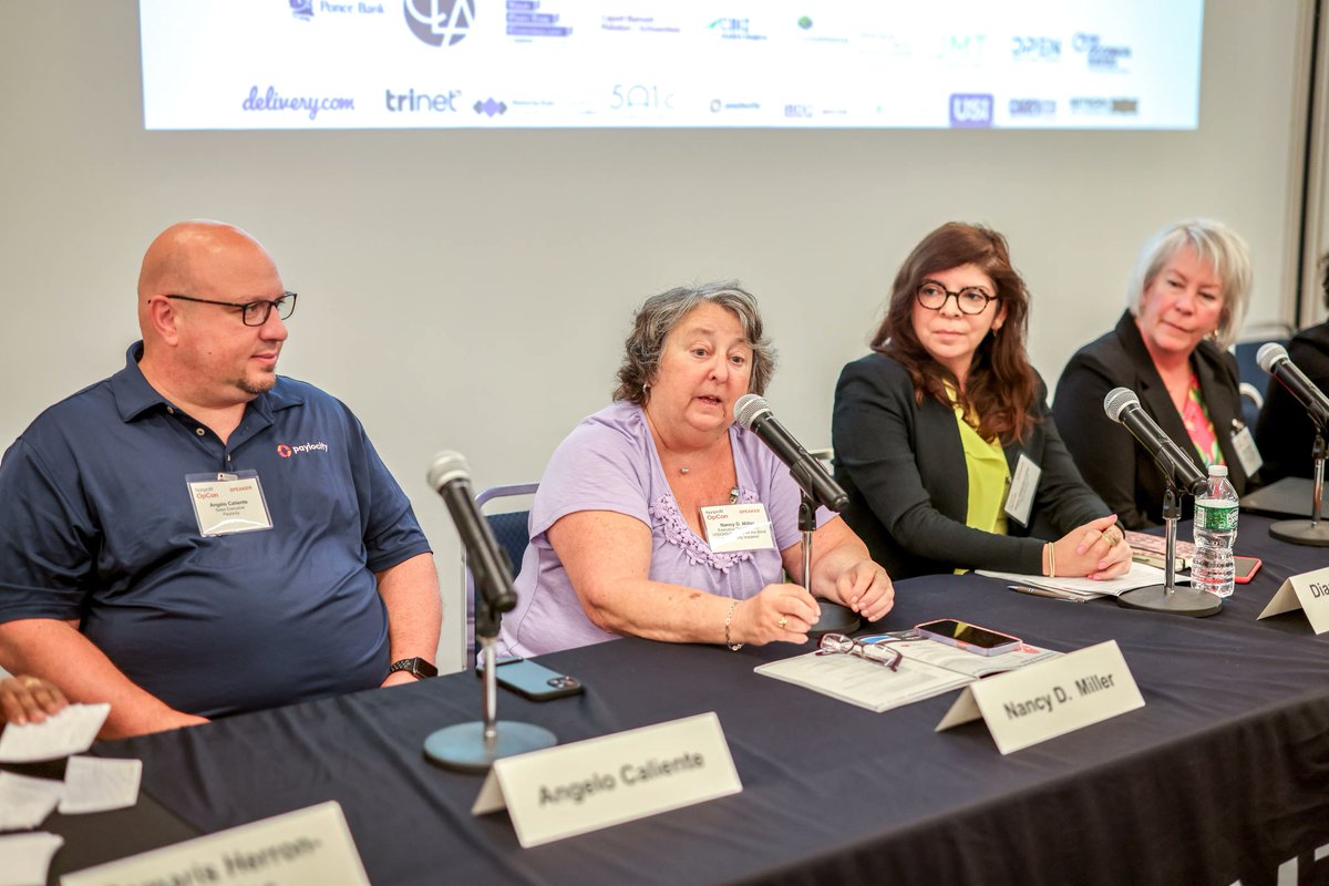 visionsvcb's tweet photo. VISIONS Executive Director/CEO Nancy D. Miller recently spoke at @NYN_media OpCon at Hebrew Union College, on the best practices for hiring at nonprofits. It's great to see nonprofits come together to help shape each other's successes!
#SeeWhatIsPossible #VISIONSVCB https://t.co/H6KhpSmzro