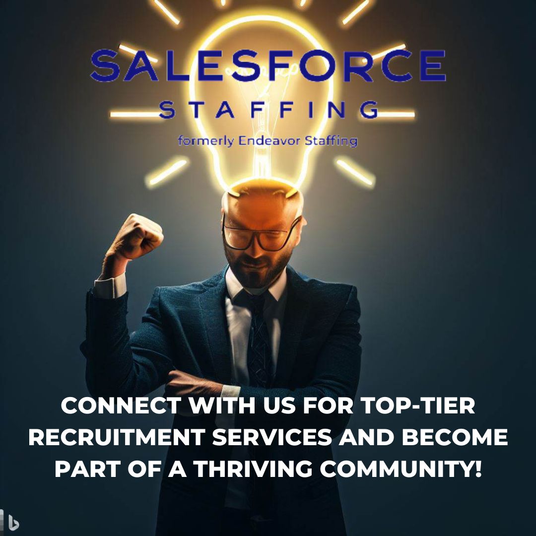 thejoshforce's tweet photo. 💼At Salesforce Staffing, we’re not just another tech recruiting firm. We’re a dedicated specialist, unmatched in the Salesforce ecosystem.
Connect with us to build a team that matches your vision! 🚀
https://t.co/dJWRnY0JH2
#SalesforceRecruiting #TeamMatching https://t.co/MomhISVgUD