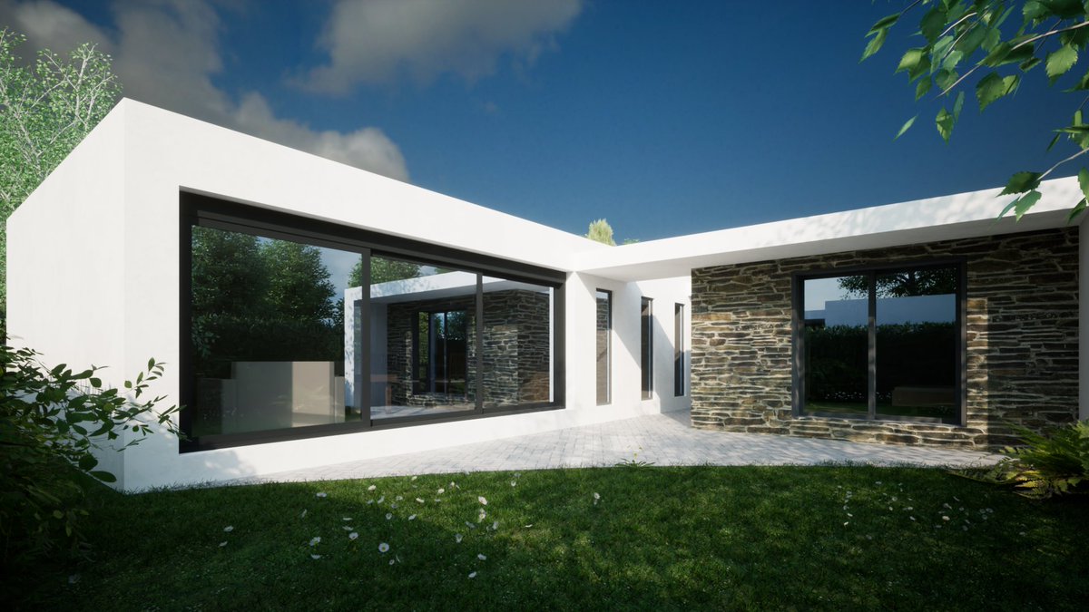 cornwallplanltd's tweet image. Make your building project stand out with our advanced CGI services! Our experienced team will help you create an eye-catching and modern finish with 3-D modelling and creative vision. #CGI #ModernBuild