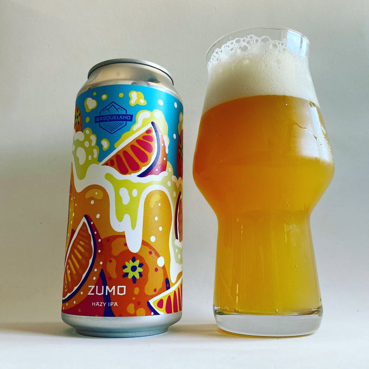 La Cerveza del Viernes: Zumo
Style: Hazy IPA
Alc. 6% Vol. 44cl. IBU’s 20
Brewery: <a href="/BasquelandBrew/">Basqueland Brewing</a>
#Hernani #Euskadi #Spain

<a href="/MoissPrieto/">Moisés Prieto</a> <a href="/smerino1204/">Sony</a> <a href="/pablosiana/">Pablo Álvarez Siana 🇪🇸🍏🍺</a> <a href="/lauramg180/">Laura</a> <a href="/ManvsAle/">👤Man vs Ale🍺</a> <a href="/GAMF2/">GAMF📷®️</a> @sudigastr <a href="/GoranOrlando/">GoranOrlando</a> <a href="/craig1scotty/">Craig McCartney</a> <a href="/cuerdodeatar/">Basojaun 🦍🍻</a> <a href="/CervezoLover/">Cervezo</a> 
<a href="/RJellyman/">Jellyman</a> <a href="/zappafaye/">Donna</a>