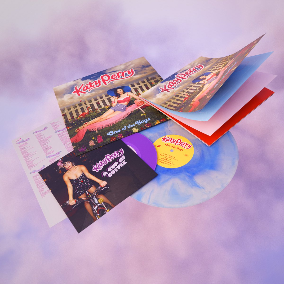 katyperry's tweet photo. In case you missed out on the box set 😫 you can still get the anniversary editions of all three records sold separately here: https://t.co/wHXvDY2Nd1 🍓🍭🌈

Like the box set, limited supplies…when we out we out ✌🏻 https://t.co/Iown0yEqgY