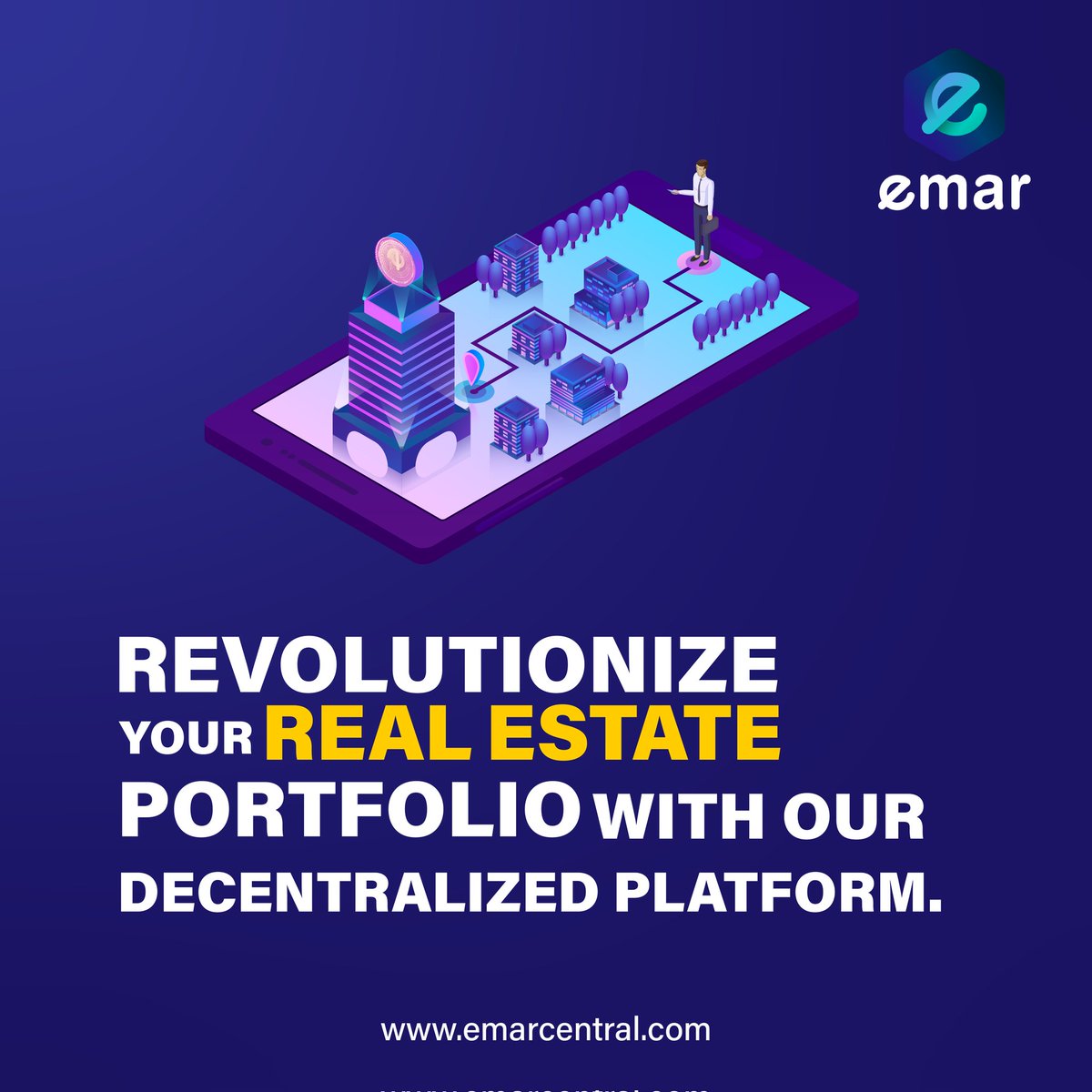emarcoin's tweet photo. 💼 Unlock a world of opportunities by diversifying your real estate portfolio like never before. 

🌟 With our decentralized platform, you can effortlessly explore and invest in properties from around the globe, regardless of geographical barriers.

#RealEstateRevolution https://t.co/22IOvTLi7i