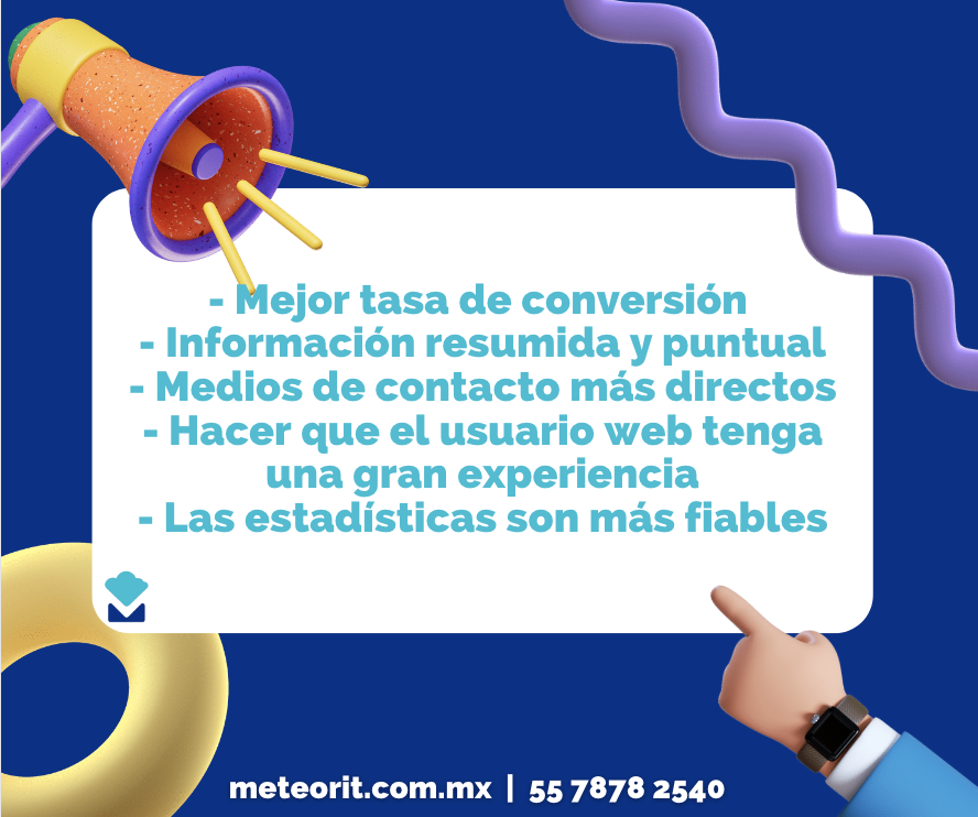 MeteorITmx's tweet image. 👉🏻Conoce los beneficios que brinda el tener una #LandingPage en tu sitio.
📱 wa.link/85tv8l

#web #design #webdesign #paginaweb #ecommerce #seo #sem #posicionamientoseo #wordpress #salesforce #responsive #conversion #embudodeconversion #agenciademarketing