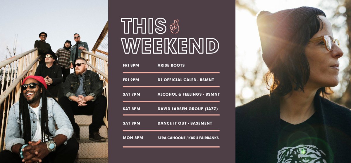 Great weekend ahead! Food available Fri-Sun starting at 5pm. #spokane #tonight