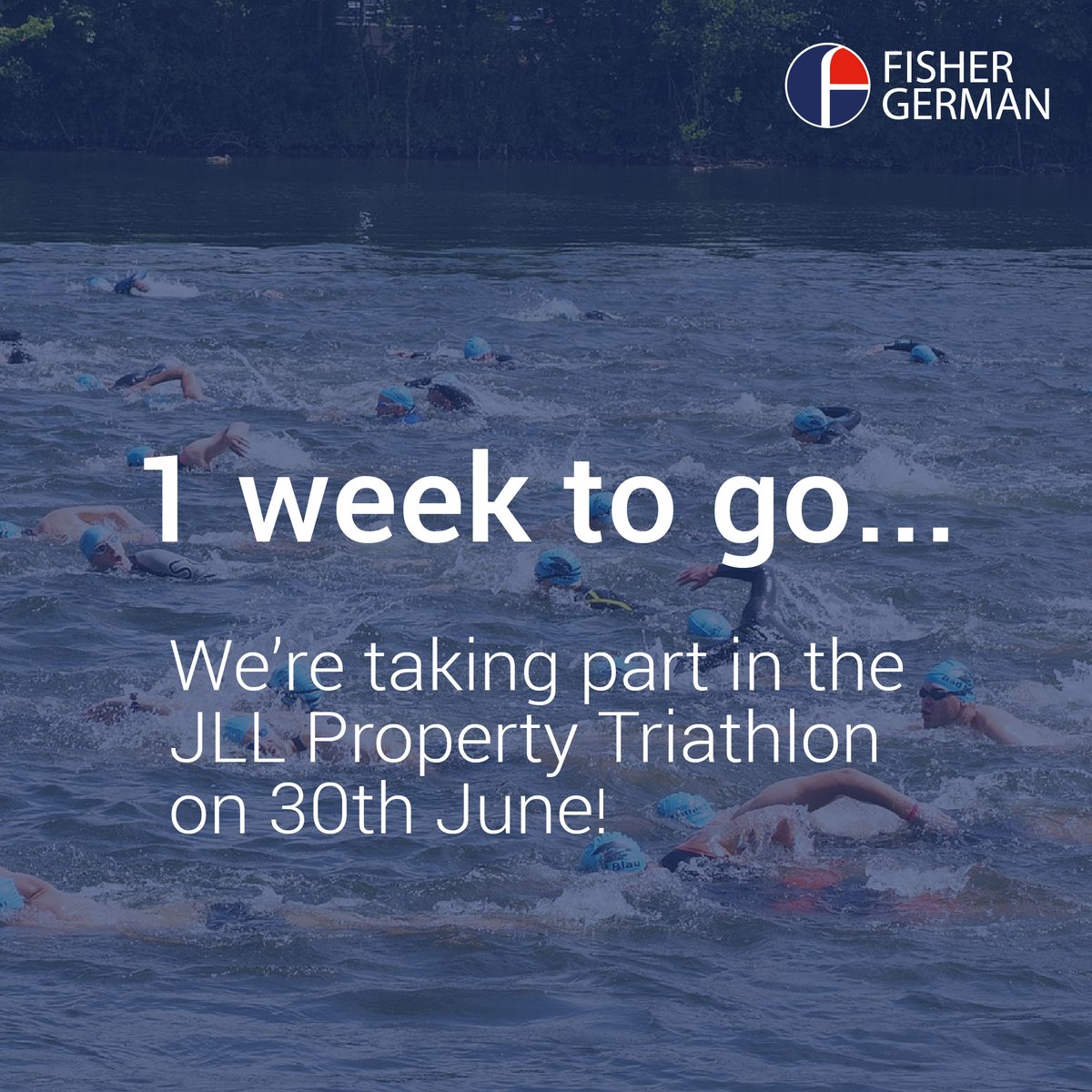 FisherGerman's tweet photo. With only one week to go, we wanted to wish team FG the best of luck at the JLL @PropertyTri on 30th June!
Good luck to all those taking part 🤞
#WeAreFG #JLLTriathlon #TeamFG #Event #Team #Property #Triathlon #Swimming #Running #Cycling #GoodLuck https://t.co/u9cUP6hZXA