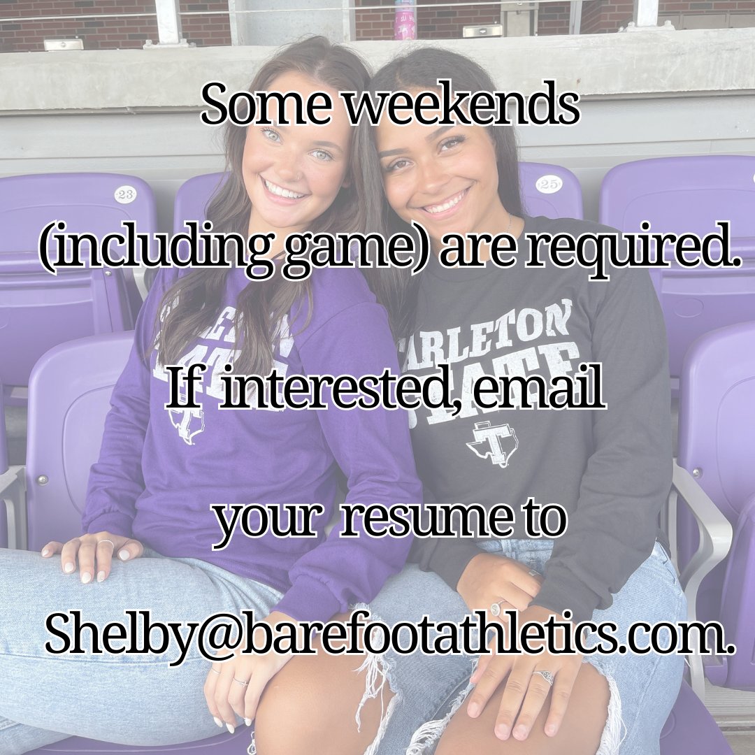 ✨WE’RE HIRING✨ Sales Associates *Must have availability during the Fall to be considered* If you think you would be a great fit, please email your resume & availability to shelby@barefootathletics.com. #shopbarefoot #workbarefoot