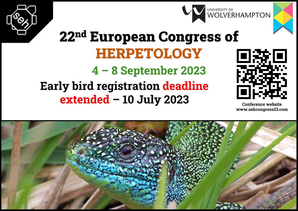 SEH 2023 - 22nd European Congress of Herpetology tweet media