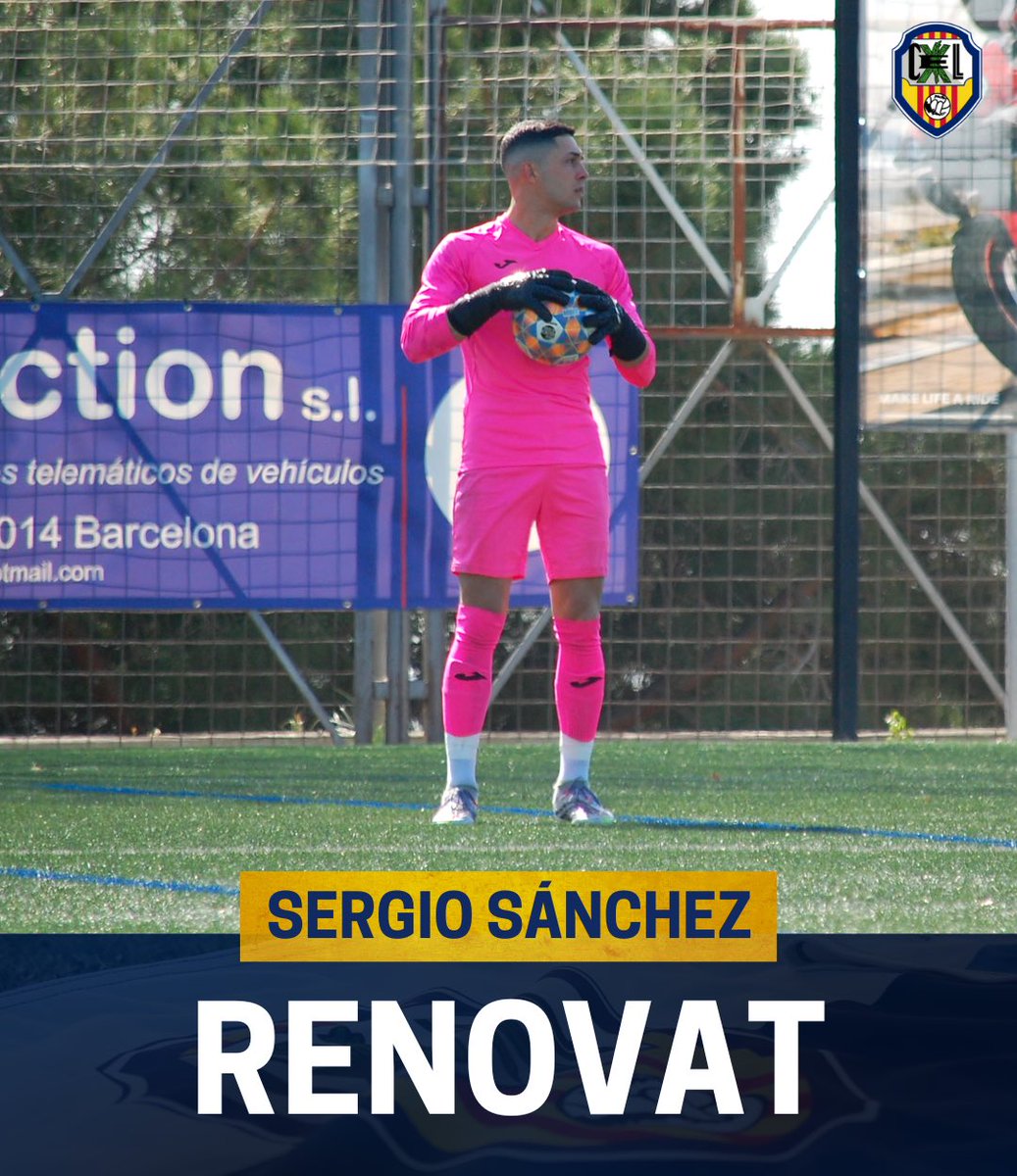 ✍🏼 #PrimerEquip | 𝗦𝗲𝗿𝗴𝗶𝗼

🧤Després d’aquesta espectacular temporada, estem molt contents d’anunciar que el Sergio renova el seu compromís amb l’equip, un any més.

Seguretat, caràcter i talent.🧱✈️
Seguirem tenint un mur sota pals. 

💙💪🏽 𝗩𝗮𝗺𝗼𝘀!

#UnSentiment