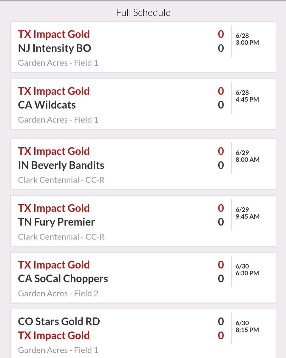 alirezac77 (@alirezac77) on Twitter photo Here’s my schedule for the IDT Colorado Tournament!! I hope you can come out and catch a game! <a href="/igtnational/">Impact Gold National 16U 🥎</a> <a href="/RPSoftball/">Ridge Point Softball</a> <a href="/KcJackson00/">KC Jackson</a> <a href="/ExtraInningSB/">EXTRA INNING SOFTBALL</a> <a href="/IHartFastpitch/">I❤️Fastpitch</a> <a href="/D1Softball/">D1Softball</a> <a href="/CoastRecruits/">Coast 2 Coast Recruits</a> <a href="/LegacyLegendsS1/">Legacy & Legends Softball</a> <a href="/Los_Stuff/">Carlos Arias</a> <a href="/sportsthread/">sportsthread</a> <a href="/SBRRetweets/">Softball Recruiting Reposts</a> Here’s my schedule for the IDT Colorado Tournament!! I hope you can come out and catch a game! <a href="/igtnational/">Impact Gold National 16U 🥎</a> <a href="/RPSoftball/">Ridge Point Softball</a> <a href="/KcJackson00/">KC Jackson</a> <a href="/ExtraInningSB/">EXTRA INNING SOFTBALL</a> <a href="/IHartFastpitch/">I❤️Fastpitch</a> <a href="/D1Softball/">D1Softball</a> <a href="/CoastRecruits/">Coast 2 Coast Recruits</a> <a href="/LegacyLegendsS1/">Legacy & Legends Softball</a> <a href="/Los_Stuff/">Carlos Arias</a> <a href="/sportsthread/">sportsthread</a> <a href="/SBRRetweets/">Softball Recruiting Reposts</a>
