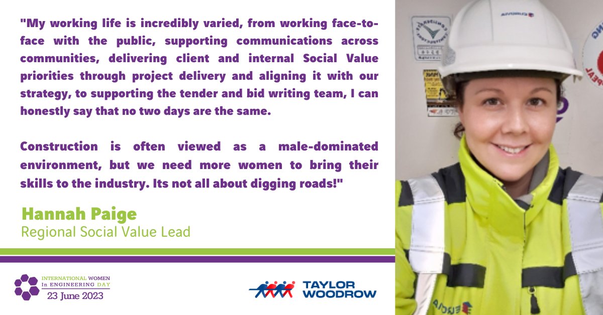 We sat down and spoke to Hannah about what a typical day in her role involved and what she would say to girls in school/college who may be considering engineering as a career choice/ study option. Read on to find out what she said.

#INWED2023 #MakeSafetySeen #WorkSafeLiveWell