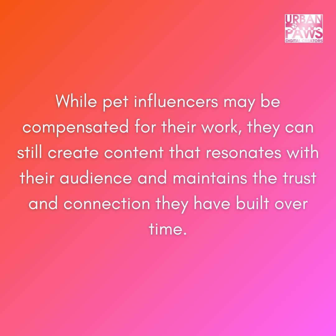 How can content be authentic if influencers are being paid to create it? 

#InfluencerMarketing #DigitalCreators #ContentCreators #SocialMediaInfluencers #BrandStrategy #AnimalInfluencer  #AnimalTalent #TalentAgency #CastingAgency #PetInfluencers