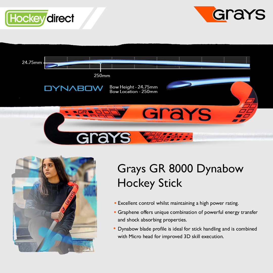 🏑Grays GR 8000 Dynabow Hockey Stick!✨ Achieve excellent control on the field while maintaining a high power rating with this top-of-the-line hockey stick.🔥

ow.ly/Ys1m50OUL0a

#GraysHockey #hockey #fieldhockey #hockeystick #dynabow #fieldhockeystick #hockeyplayer