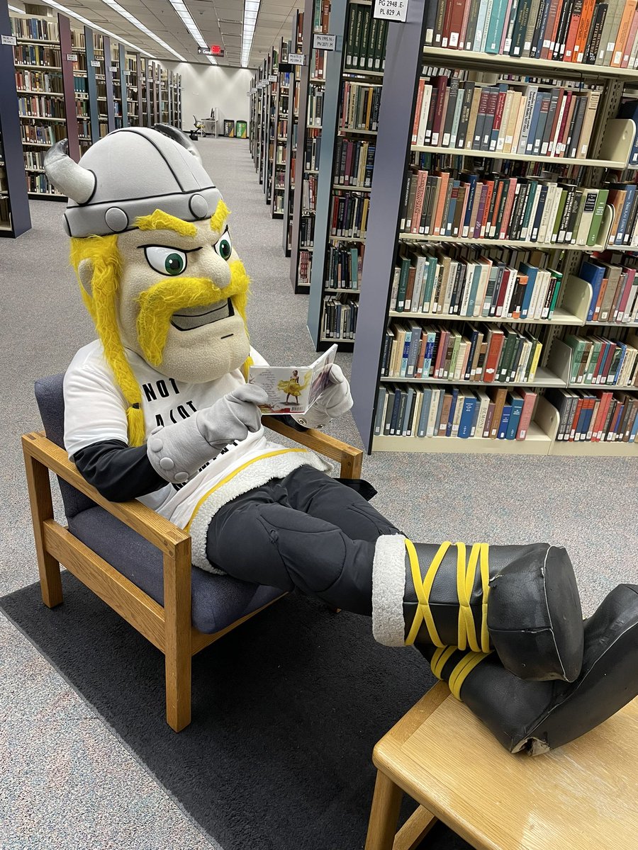 coreymbest's tweet photo. Did you guys know Victor Viking is a #swiftie? He’s ready for @taylorswift13 to come to town! And so is @nkuedu https://t.co/2xxBP2yea1