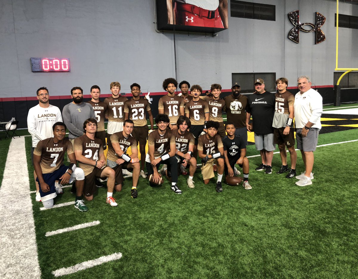 Let’s Go Bears!  at the Maryland Football 7 on 7 !!!!