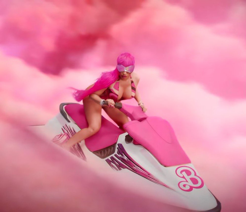 <a href="/icespicee_/">ice spice</a> <a href="/NICKIMINAJ/">Nicki Minaj</a> She be eating Oats 🤭😍 #BarbieWorld