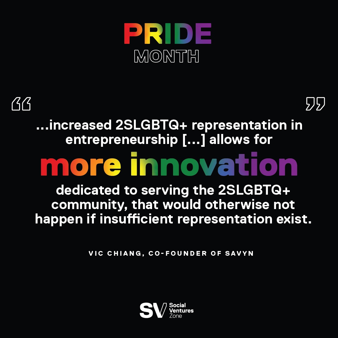 Social Ventures Zone (@svztmu) on Twitter photo For Pride Month, the SVZ had an engaging discussion with Vic from <a href="/Savyn/">Savyo De Oliveira</a>.Tech about what it means to be a member of the 2SLGBTQ+ community in the entrepreneurship landscape 🏳️🌈 Click the link in our bio to read the article! For Pride Month, the SVZ had an engaging discussion with Vic from <a href="/Savyn/">Savyo De Oliveira</a>.Tech about what it means to be a member of the 2SLGBTQ+ community in the entrepreneurship landscape 🏳️🌈 Click the link in our bio to read the article!