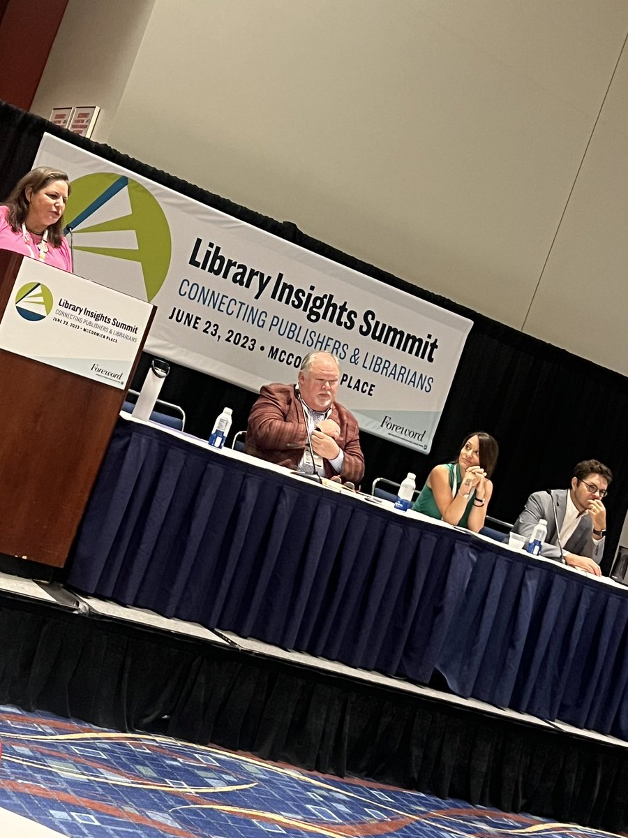 So much talent and knowledge on this panel: Understanding and Combating Book Bans. @jsb #freepeoplereadfreely #ALA2023 #rurallibassoc #UniteAgainstBookBans