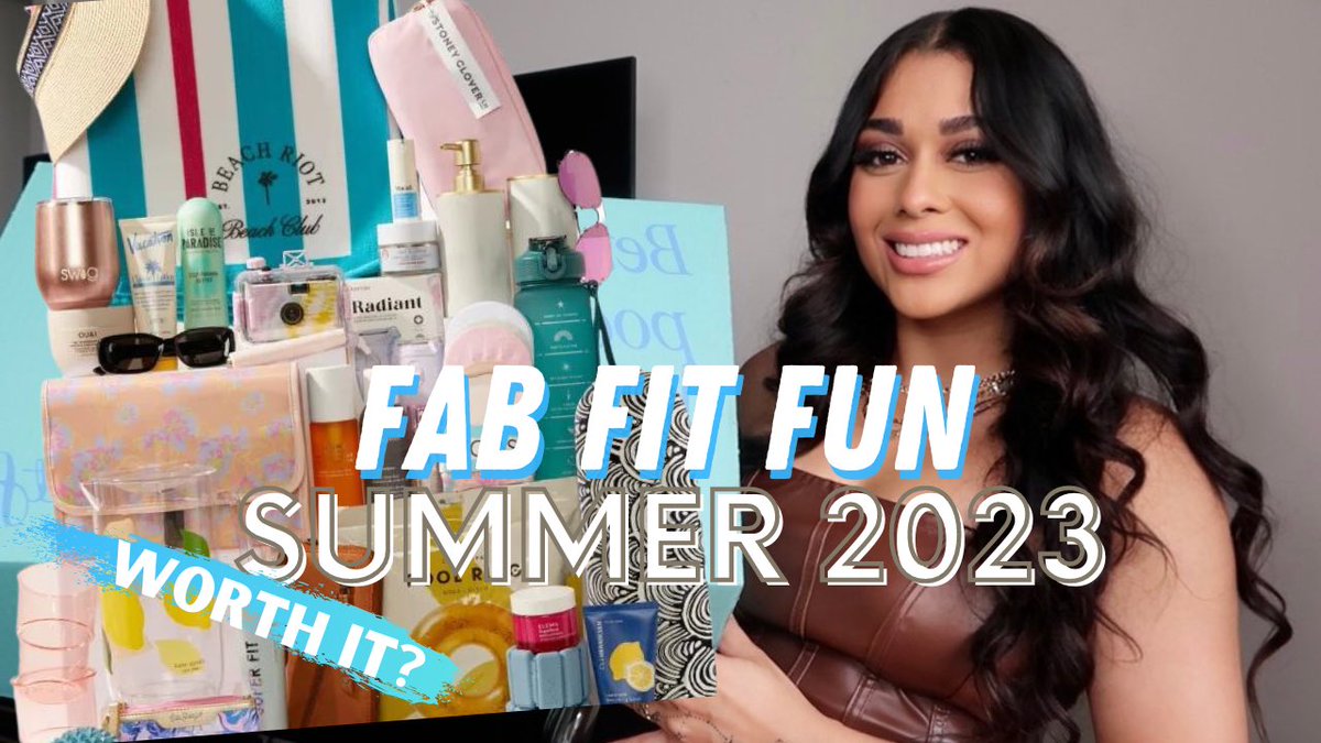 CorBabyx3's tweet image. ✖️NEW VIDEO✖️

FabFitFun: Unboxing Summer 2023 (w/ discount code) @FabFitFun #fabfitfun 

Don’t forget to like / comment / &amp;amp; subscribe!  

youtu.be/iyZVUajyT4U