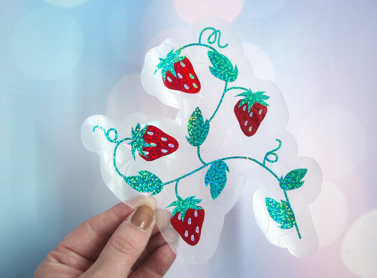 If you haven’t got your strawberry suncatcher yet, now’s the time. etsy.com/listing/135138… #strawberries #strawberrysuncatcher #prismwindowcling #etsyshop #dormroomdecor #giftsforher #ilovestrawberries