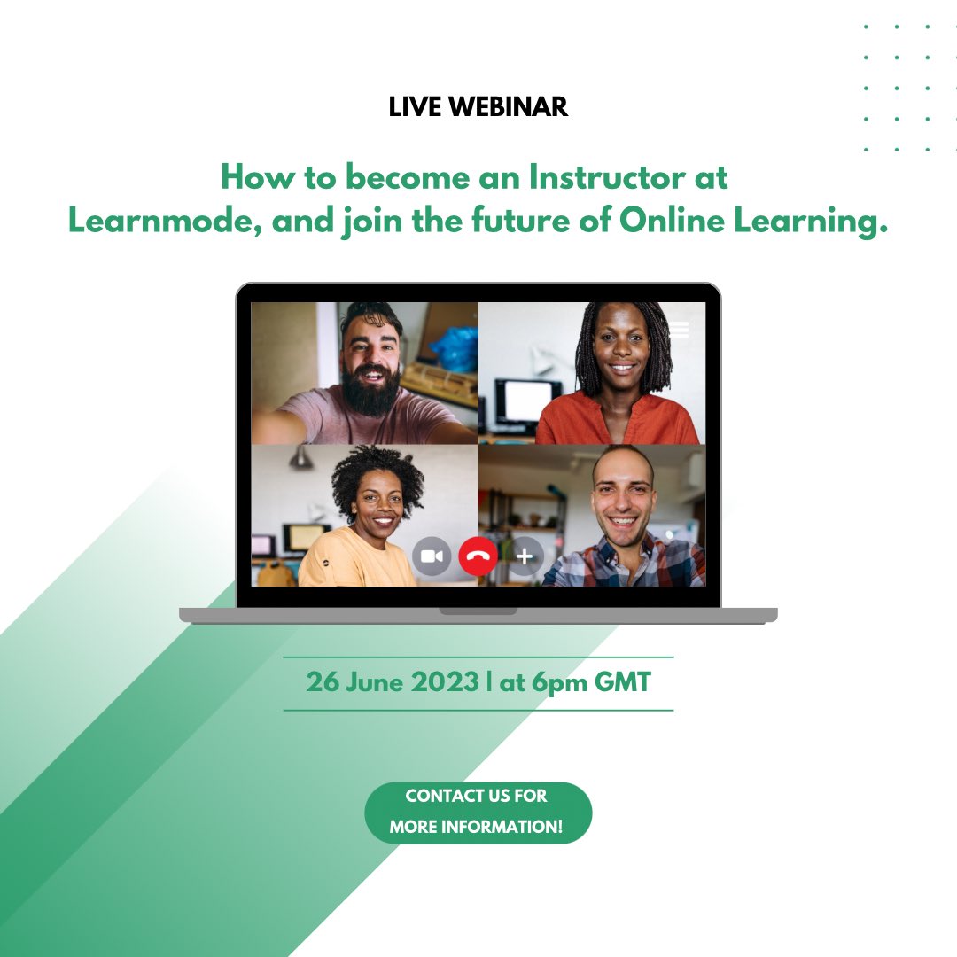 Learnmode_'s tweet image. Contact us to get a FREE spot on our Webinar 😁 #courseinstructor #onlinecourse #teachers