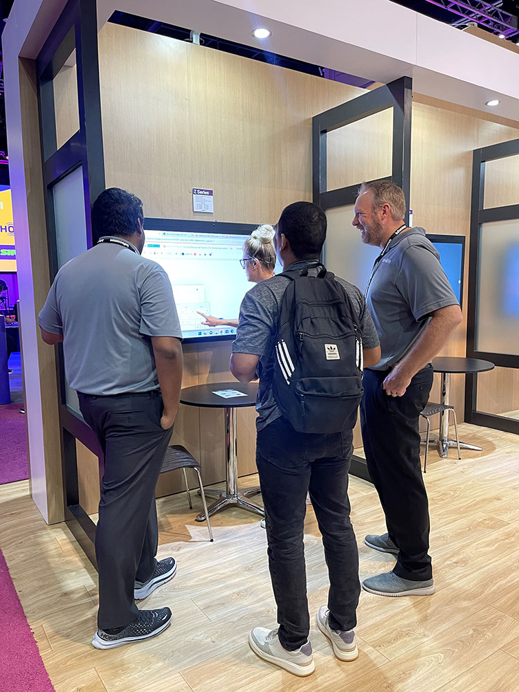 We are taking it back to last week at Infocomm 2023! We had such a fun time meeting everyone and displaying our newest products! #flashbackfriday