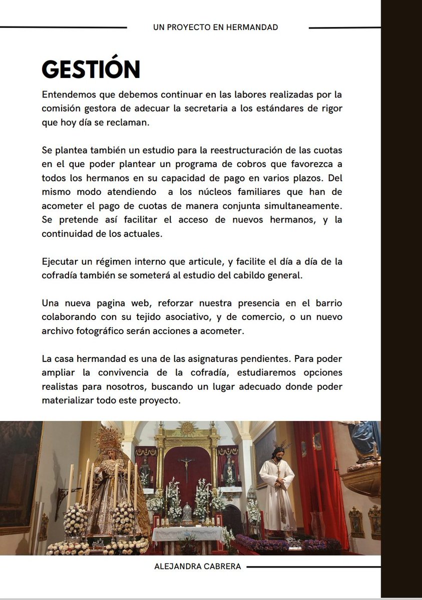 Candidatura Alejandra Cabrera Fernández tweet media