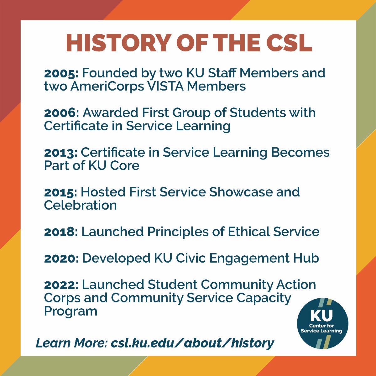 KU Center for Service Learning tweet media