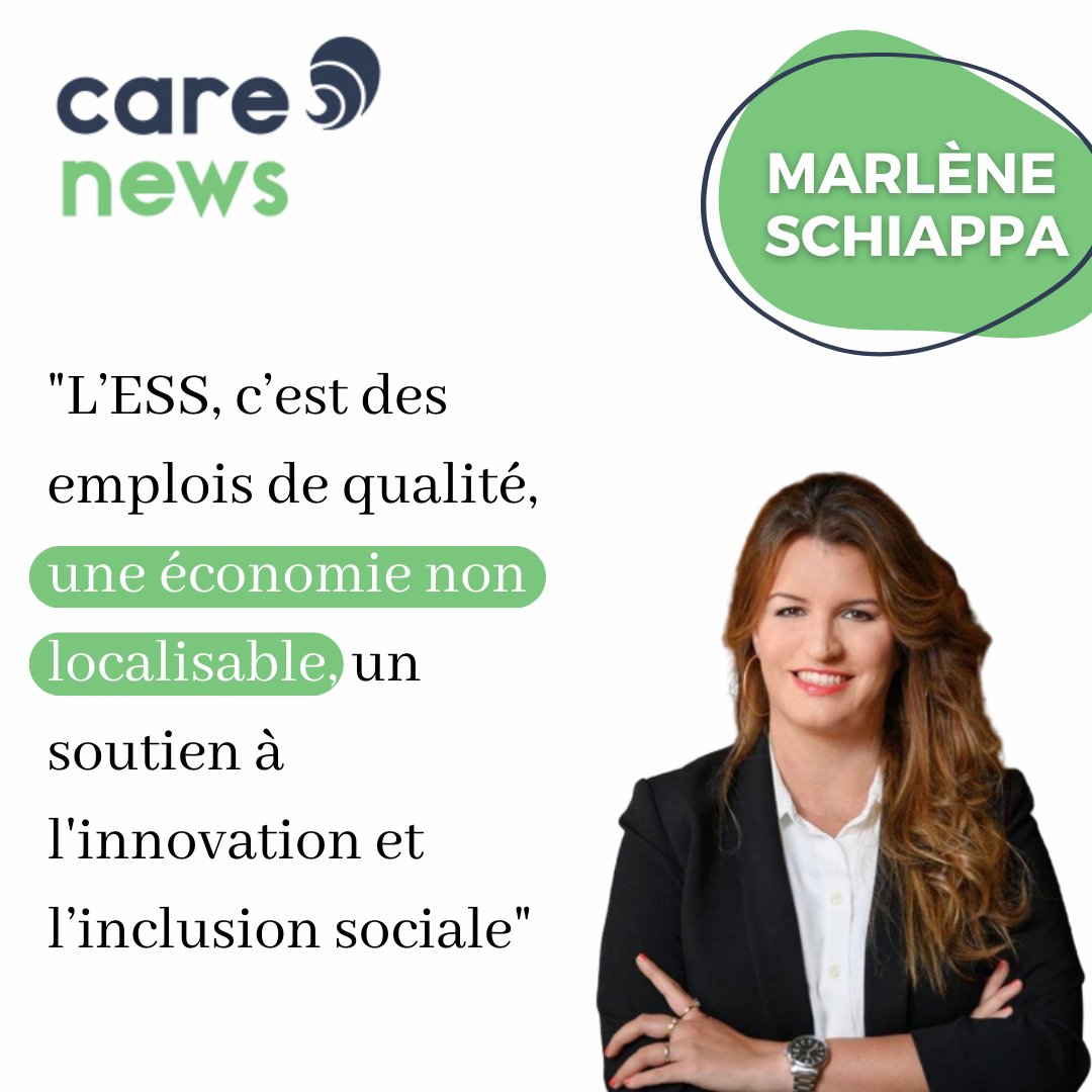 Merci à <a href="/MarleneSchiappa/">🇫🇷 MarleneSchiappa</a> pour son engagement en faveur de cette économie à impact positif ! ⤵️
carenews.com/carenews-pro/n…