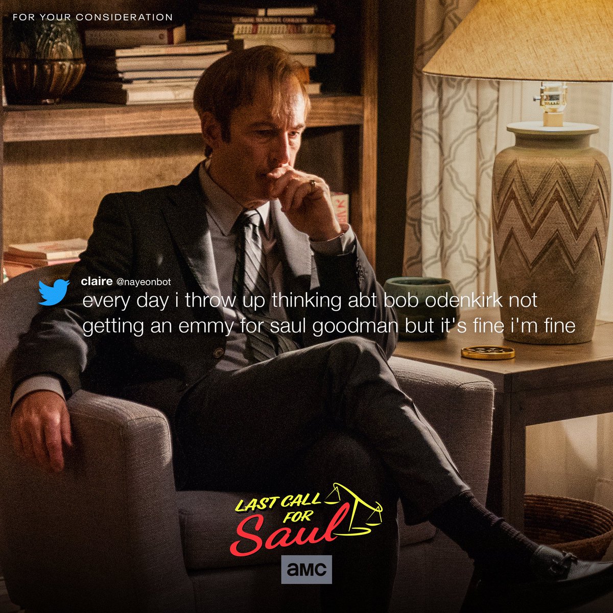 BetterCallSaul's tweet photo. Consider them. #FYC https://t.co/xDHUFxY9Be