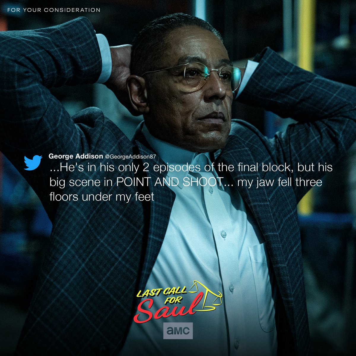 BetterCallSaul's tweet photo. Consider them. #FYC https://t.co/xDHUFxY9Be