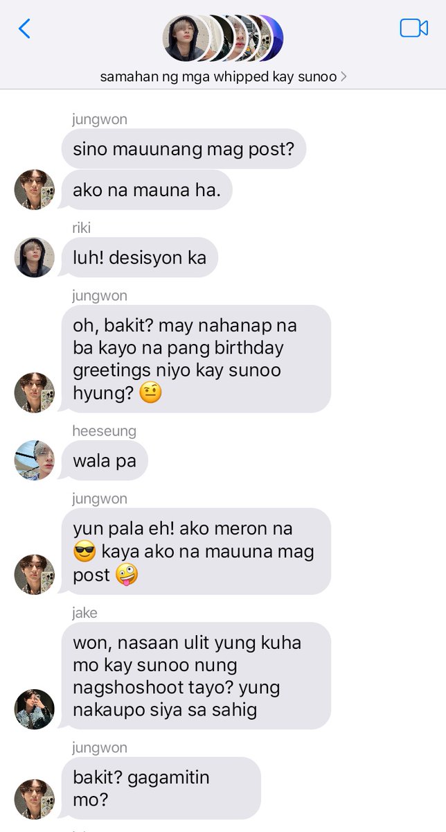 sunagtala's tweet photo. sunharem one-tweet au.

mga kaganapan sa gc nila ngayon na hindi kasama si sun. https://t.co/7OMgqM4r6z