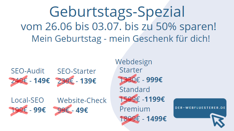 _webfluesterer_'s tweet photo. Geburtstags-Spezial! https://t.co/PzXQARJQ8p