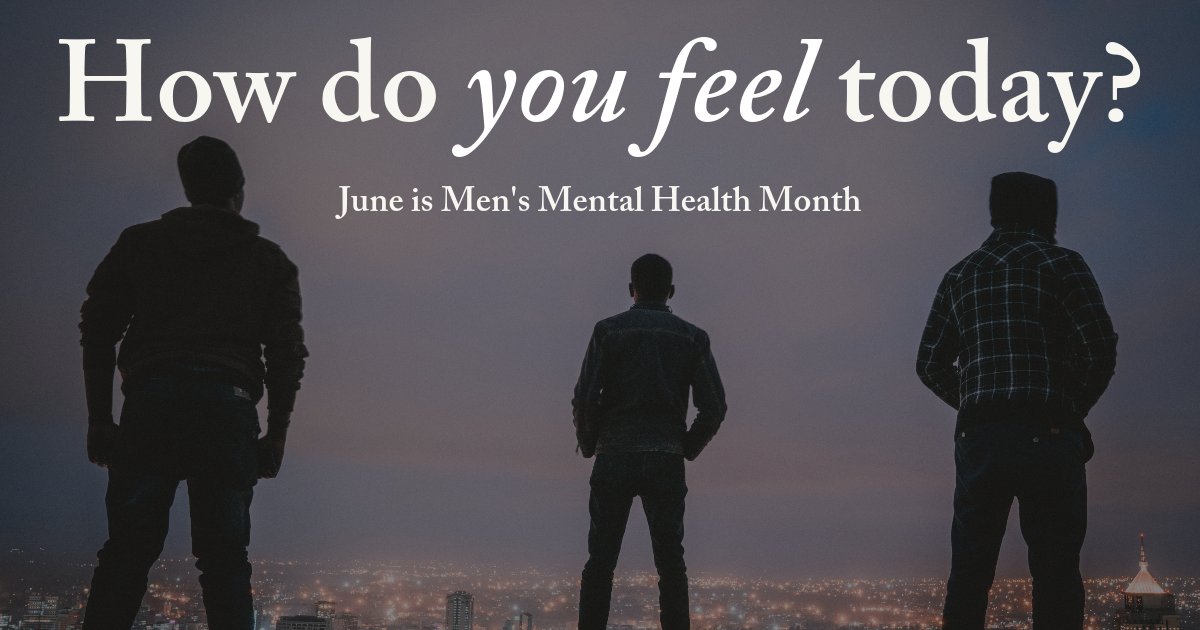 DenoonRecovery's tweet photo. Men are less likely than women to seek help for depression, substance use, and stressful life events due to social norms, downplaying symptoms and reluctance to talk.  It doesn't need to be this way.  We can help:  262.933.4242
https://t.co/d18UHCRGB2
#mentalhealth https://t.co/Uyw1WXD9Ry