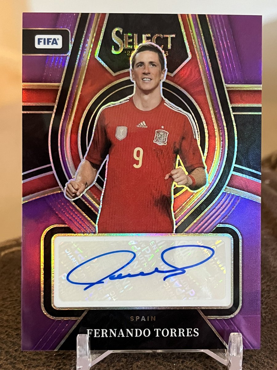 2022 Panini Select Fernando Torres Auto iveyartistry.com