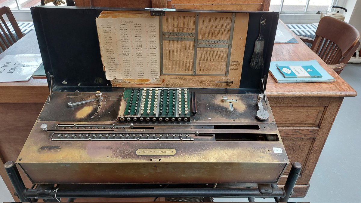 emilyjguest's tweet photo. We also got to see inside the Rothamsted sample archive. Seeing samples collected in the 1800s was fascinating 🤯 Also the museum with replicate old labs, an ANOVA machine and old wheat lines which were as tall as myself! https://t.co/6LcuVVgKnA