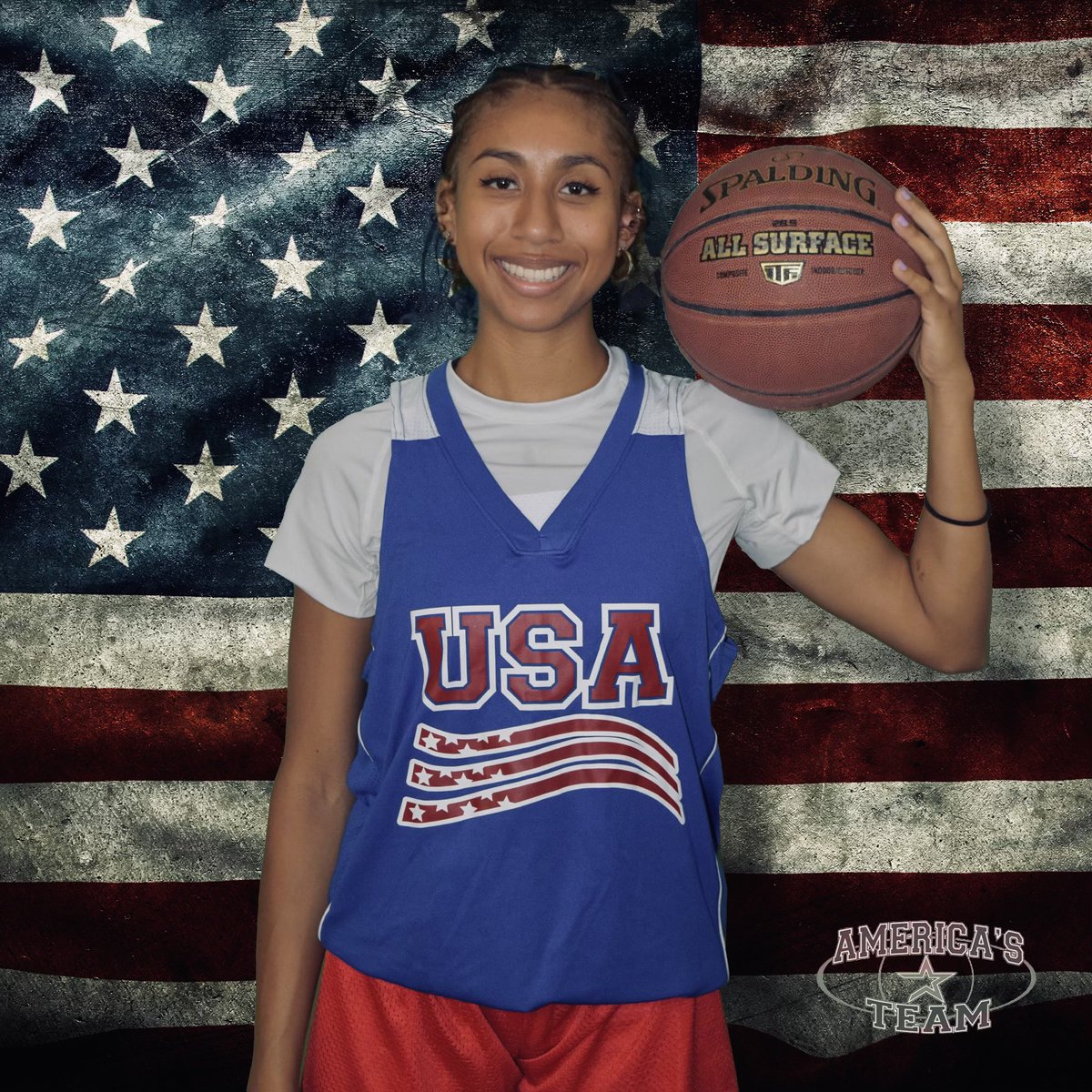 Senior PG Victoria Hyatt representing Shadow Hills High School overseas in Spain. Make no mistake, her final season will be her best.

#whateverittakes
⚔️🛡️💜🥷🏽🇺🇸