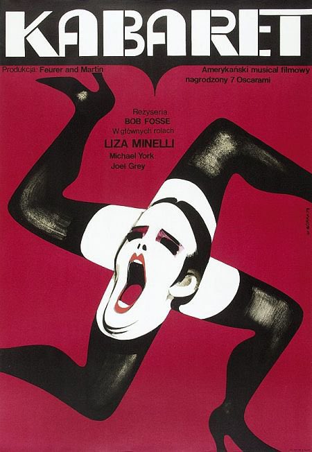 Polish poster for #BobFosse's 'Cabaret' by #WiktorGorka