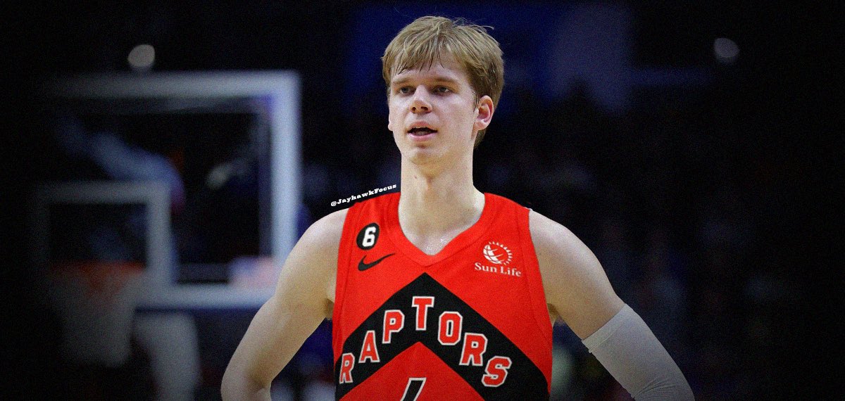 Gradey Dick is a Raptor! #kubball #TorontoRaptors