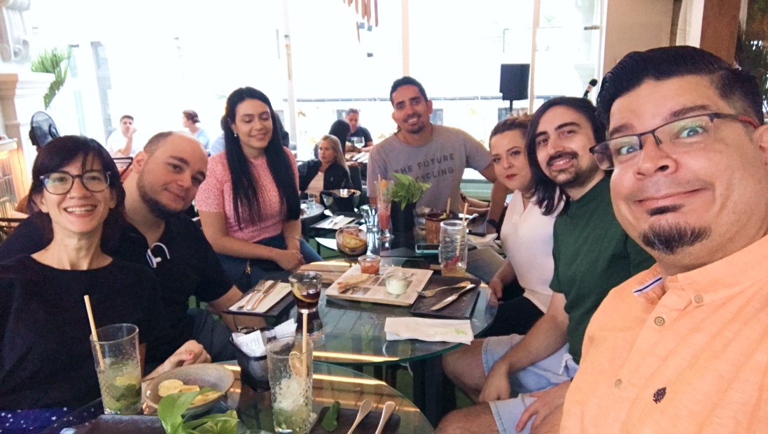 ImprovingSAM's tweet photo. From Latin America to Europe, people meeting for work or to just have fun. That's what is all about.
#leniolabs #culture https://t.co/qCJJFpG53T
