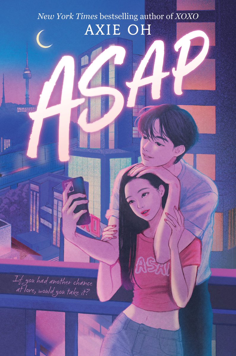 ASAP COVER REVEAL 🌙💜📱

Here she is! The companion novel to XOXO, following fan favorites, Sori & Nathaniel! 
 
#ASAPbook hits shelves February 6, 2024 🌙💜📱

designer: @littlemissgang 
artist: @zipcy88 

🌙 Pre-order: tinyurl.com/preorderASAPbo…
💜GR: tinyurl.com/addASAPtogoodr…