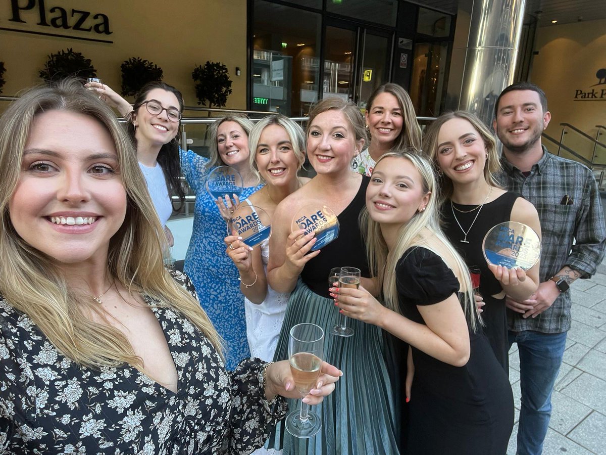 An incredible turnout for our PR team last night as we took home four @PRCA_Cymru Dare Awards including Large Agency of the Year 🏆🏆🏆🏆

Thank you to our PR team for your hard work and our client @WelshGovernment!

Check out the winning campaigns below 🥳

@PRCA_HQ #PRCADare