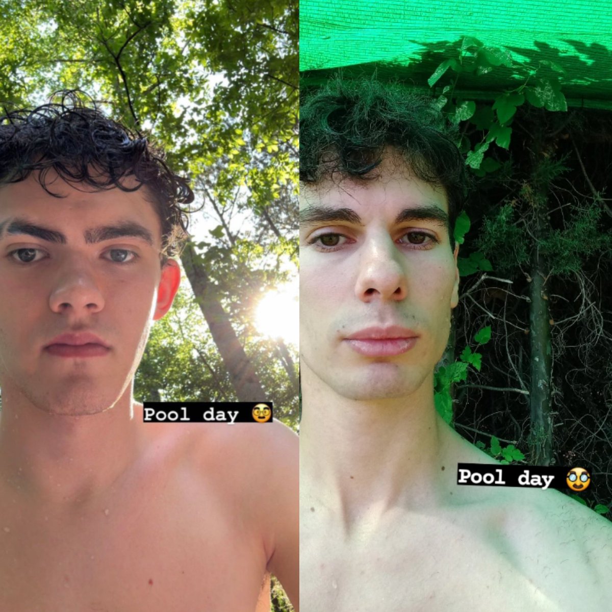 We were separated at birth 😙
#JoeLocke #PoolDay