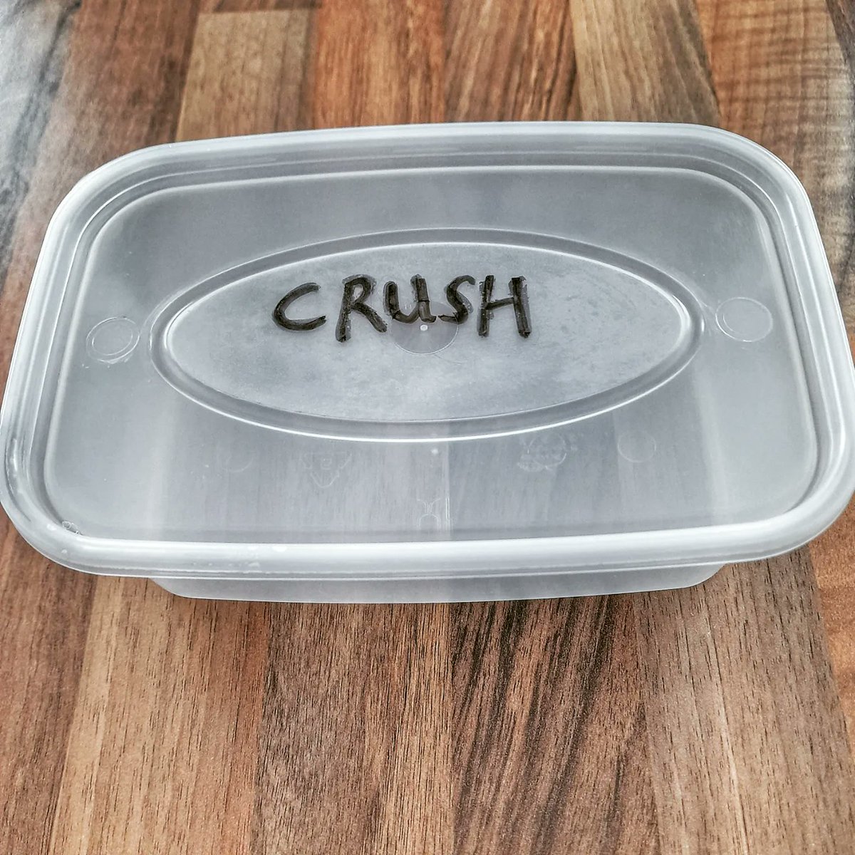 ChunAlan's tweet image. This is the container where my wife keeps my hopes and dreams! 🤣 #crushed #onlykidding