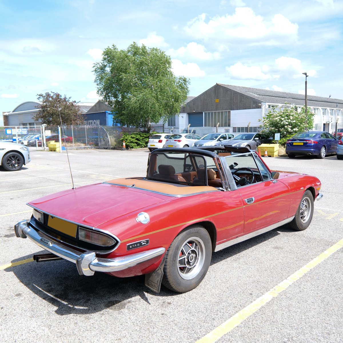 rimmerbros's tweet photo. …and best of luck with the rally! 🙌
 
#TriumphPower #ClubTriumphRally #triumphtr6 #triumphtr6pi #tr6 #triumphcars #trregister #classiccars #classiccarrestoration #classiccarparts #triumphstag #triumphstagv8 https://t.co/K1ALOhClCC
