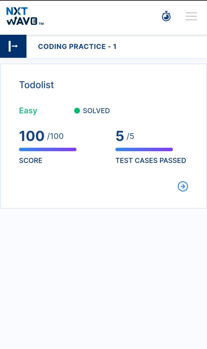 Bhargav_geddi's tweet image. In today's practice, I have completed my first coding assignment ...
@nxtwave_tech #nxtwave
@rahulattuluri #codingpractice