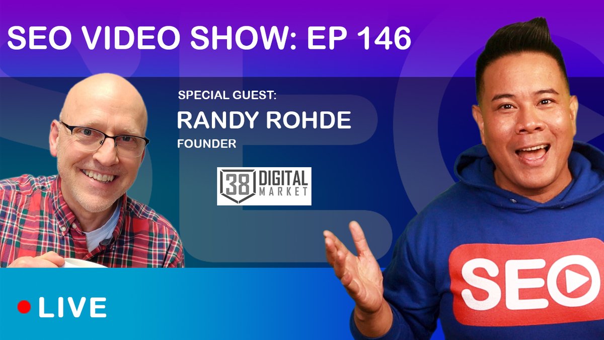 👀 Watch <a href="/38DigitalMarket/">38 Digital Market</a>  LIVE today with <a href="/paulandre/">Paul Andre de Vera</a> to learn how to use press release distribution to elevate your #SEO!

🎥 youtube.com/watch?v=C8JBU-…